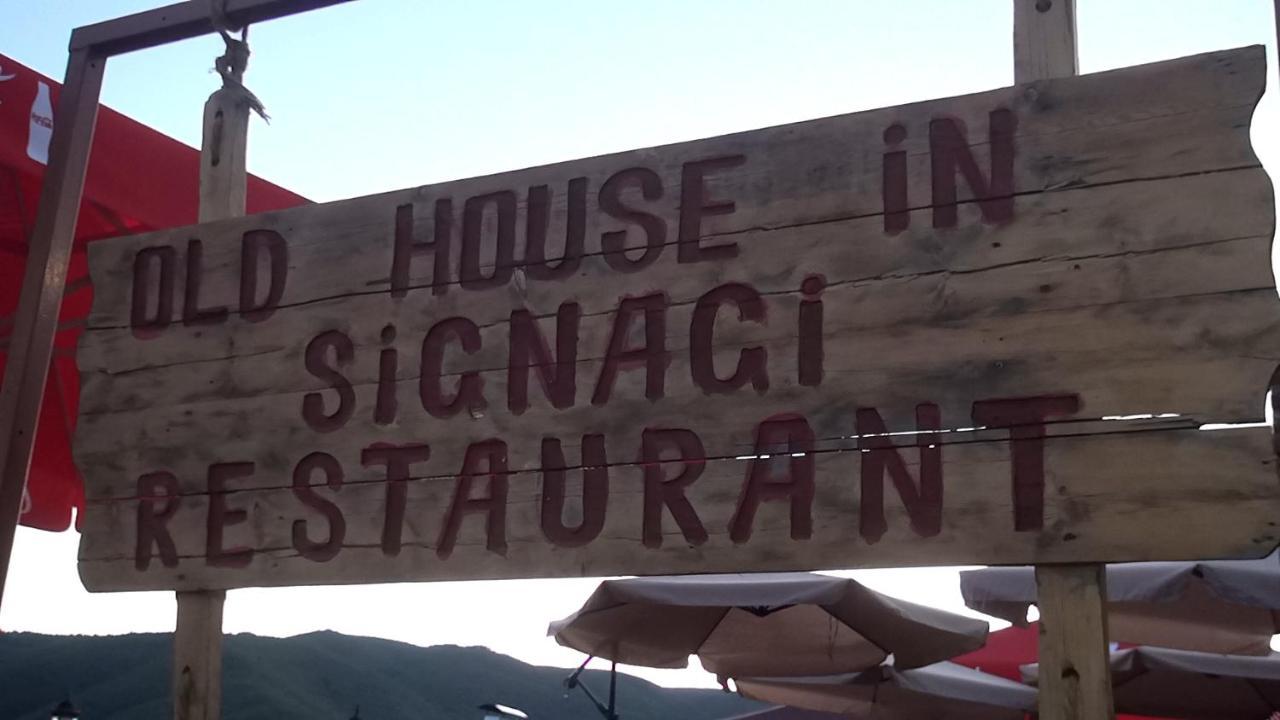 Hotel Old House In Signagi Exterior foto